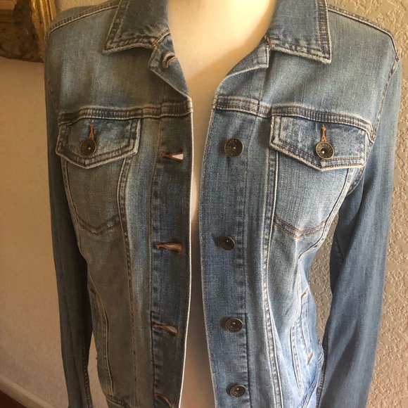 Merona denim jean jacket - Picture 6 of 9